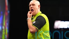 Michael van Gerwen out of Grand Slam as Luke Littler almost hits nine-darter