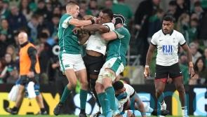 Fiji boss claims Sam Prendergast escaped red card due to &lsquo;wearing green jersey&rsquo;