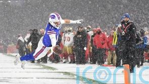 Buffalo Bills clinch fifth straight AFC title in the snow