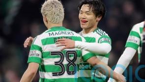 Daizen Maeda and Reo Hatate on target as leaders Celtic see off Dundee United