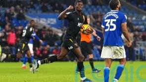 Goalscorer Vakoun Bayo delights manager Tom Cleverley