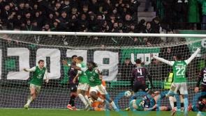 Rocky Bushiri heads late winner as Hibernian squeeze past Ayr in Scottish Cup