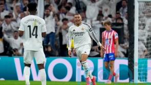 Kylian Mbappe&rsquo;s equaliser in Madrid derby means champions Real maintain top spot