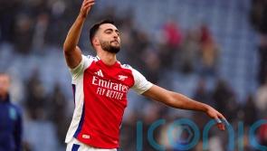 Super sub Mikel Merino&rsquo;s double keeps Arsenal in the title chase