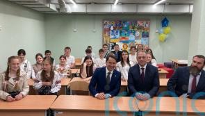 Irish funds help open underground school bunker in Ukraine