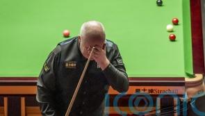 John Higgins close to the finish line but still has work to do at the Crucible