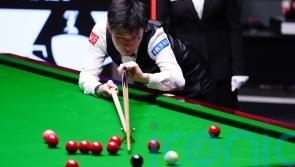 Zhao Xintong leads Mark Williams 11-6 after day one of World Championship final