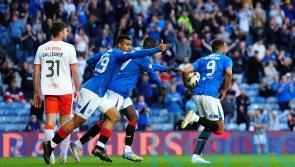 Cyriel Dessers brings up Rangers landmark with double in win over Dundee United