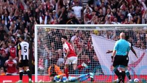Declan Rice&rsquo;s stunning strike secures Arsenal&rsquo;s Champions League place