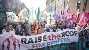 Homes turned into &lsquo;financial assets&rsquo;, hundreds of housing protesters told