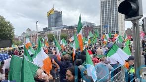 Anti-racism and anti-immigration demonstrations held in Dublin city