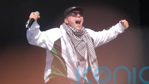 Mo Chara says &lsquo;I&rsquo;m a free man&rsquo; as Kneecap take to Glastonbury stage