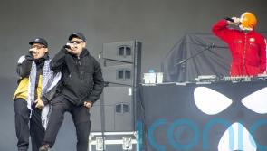 &lsquo;They can&rsquo;t stop us&rsquo;: Kneecap hit back against Swinney at Glasgow gig