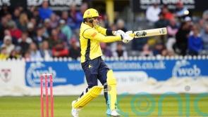 Toby Albert guides Hampshire to victory over Glamorgan