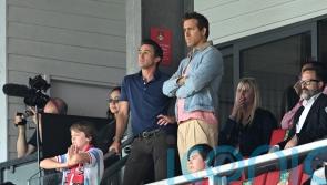 Rob McElhenney and Ryan Reynolds watch on as Wrexham lose to West Brom