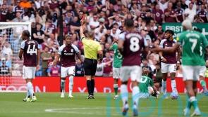 Newcastle miss killer instinct of Alexander Isak in draw at 10-man Aston Villa