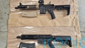 Man due in court over seizure of assault rifles and cannabis