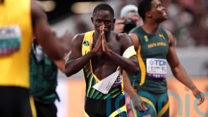 Jamaica&rsquo;s Oblique Seville powers to world 100m glory in front of Usain Bolt