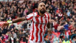 Sorba Thomas&rsquo; second-half goal earns Stoke comeback draw against Norwich