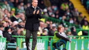 Brendan Rodgers unable to criticise Celtic too much after draw with Hibs
