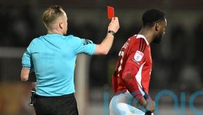 Brackley hold Gateshead to goalless draw despite Zak Lilly&rsquo;s early red card