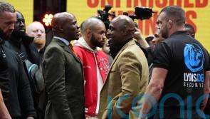 Fathers face off and Hearn holds up &lsquo;fake news&rsquo; cards at Benn-Eubank showdown