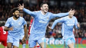 Liam Kitching and Ellis Simms score late to fire Coventry 10 points clear at top