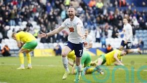 Will Keane snatches dramatic late point for Preston against Norwich
