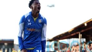 Kyreece Lisbie equaliser secures share of points for Colchester at Crawley