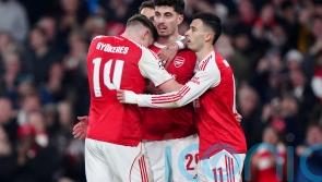 Arsenal first to finish CL league phase with perfect record after edging Kairat