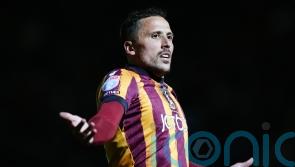 Antoni Sarcevic gets the only goal for Bradford against former club Stockport