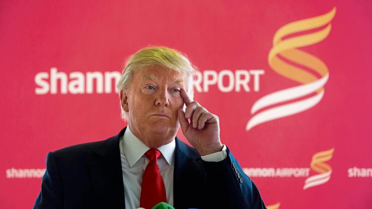 Donald Trump to touch down in Shannon en route home from Davos - reports