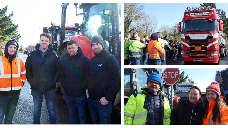 PICTURES: Limerick people join fuel protest in Foynes