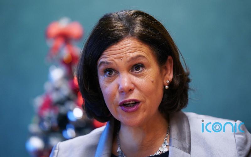 'It was done with a good heart' - Mary Lou McDonald defends Gerry Adams over sketch