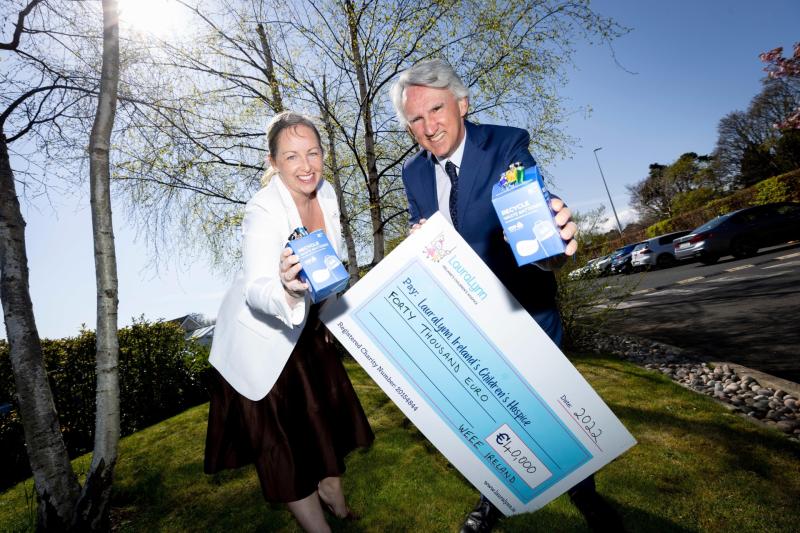 Battery recycling nets a tidy sum for LauraLynn children's charity