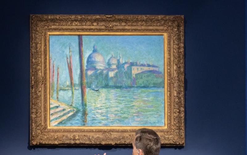 Monet&rsquo;s Le Grand Canal et Santa Maria della Salute sells for sensational amount