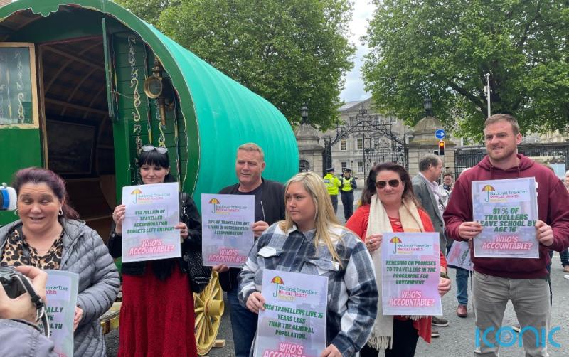 'It's so tough to be yourself' - Travelling community protest to highlight mental health crises