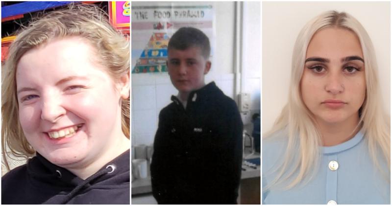 Gardai issue appeals for information as three teenagers go missing across Ireland