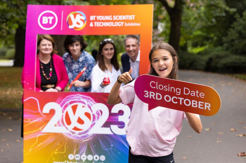 Students across Ireland encouraged to enter BT Young Scientist Exhibition 2023