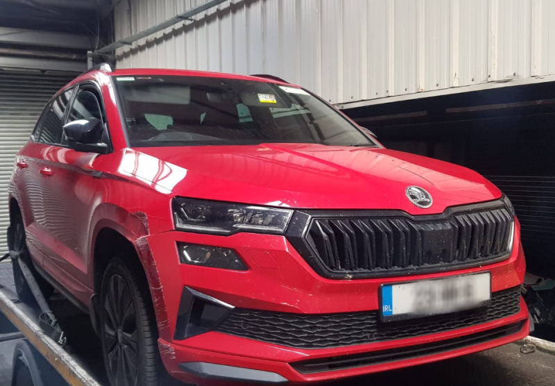 Garda&iacute; arrest young people caught driving stolen car after land and air search