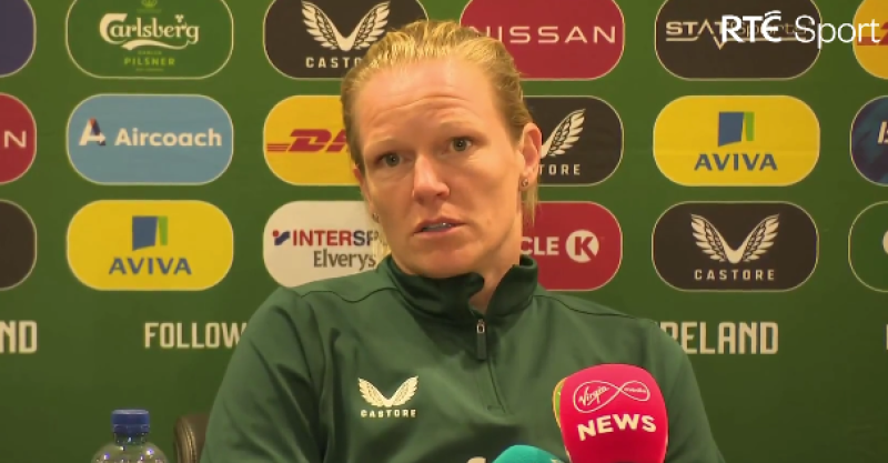 WATCH: 'The results were in spite of Vera' - Ireland player Diane Caldwell speaks out