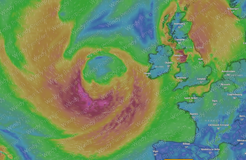 Ireland weather update as Storm Ophelia 2.0 is named amid brutal forecast