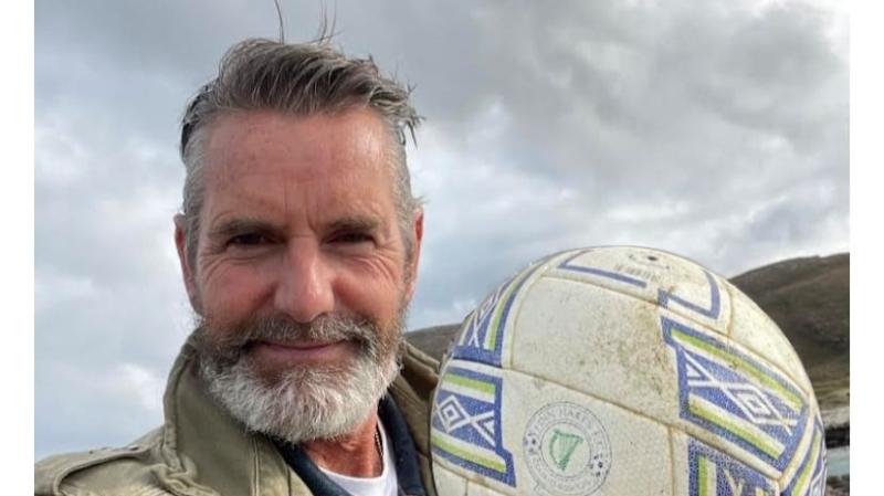 Finn Harps football floats out to sea and lands at the Outer Hebrides of Scotland
