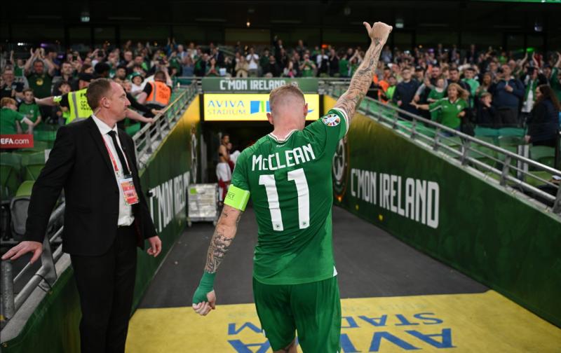 Republic of Ireland centurion James McClean set to retire from international football