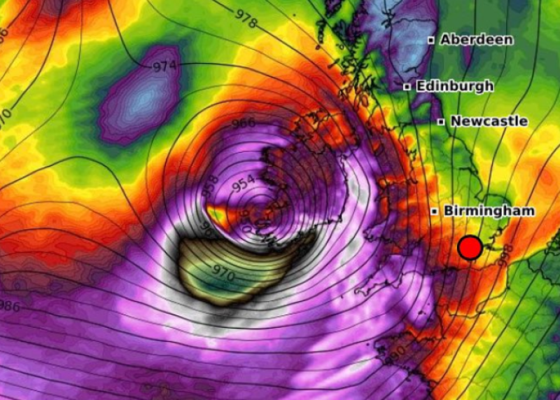 Met &Eacute;ireann verdict on Storm Ciaran amid alerts for strong winds and flooding