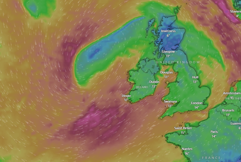 Met Eireann spots more strong winds on way to Ireland in wake of Storm Debi