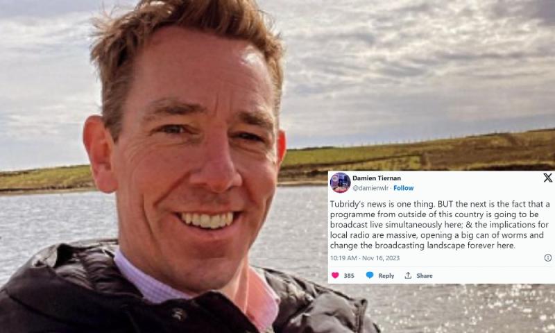 Former RT&Eacute; broadcaster concerned about Ryan Tubridy's return to Irish radio