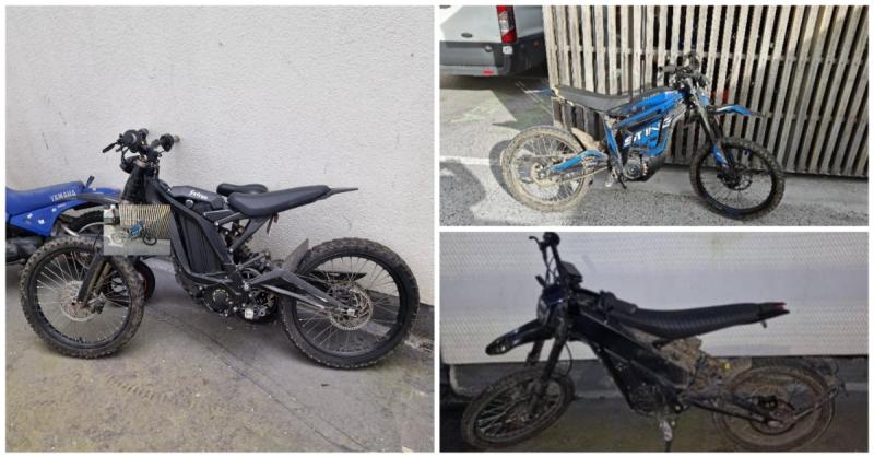 Boy, 13, arrested for dangerous driving as gardai seize scrambler bikes in Dublin