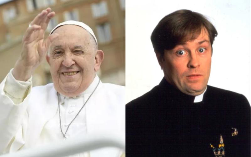 You must be joking! Father Ted icon and RT&Eacute; hosts among comedians meeting the Pope this week