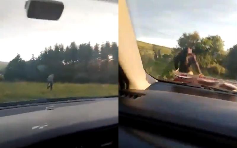 'Disgusting' - Shocking video shows men in Wicklow attempting to run down migrants with car